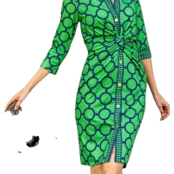New Gretchen ScottGreen and navy button down
OTHER SIZES AVAILABLE - Picture 1 of 7